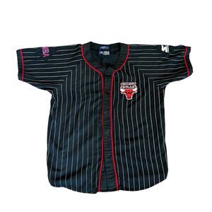 Vintage Chicago Bulls Starter Pinstripe Jersey XL